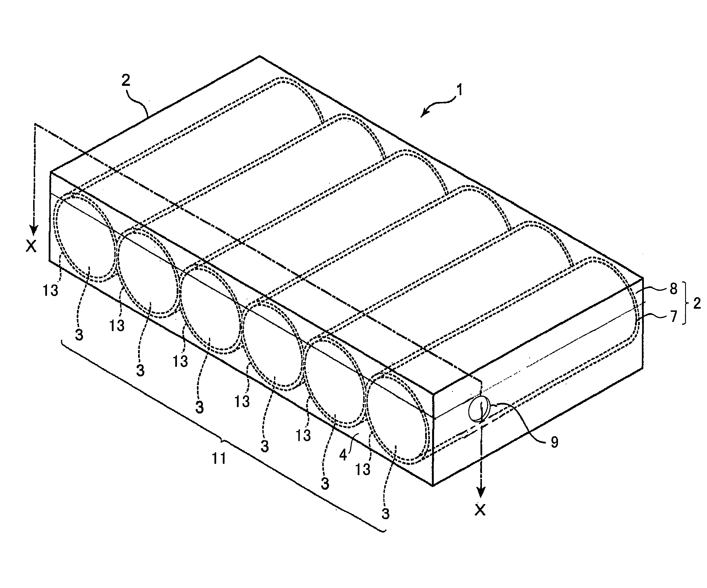 Battery pack and battery-equipped device