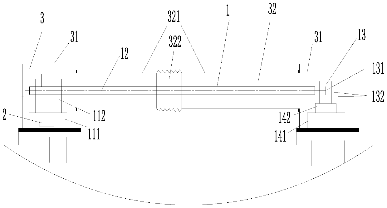 Ultra-wideband extensometers, mounting method thereof and calibration device