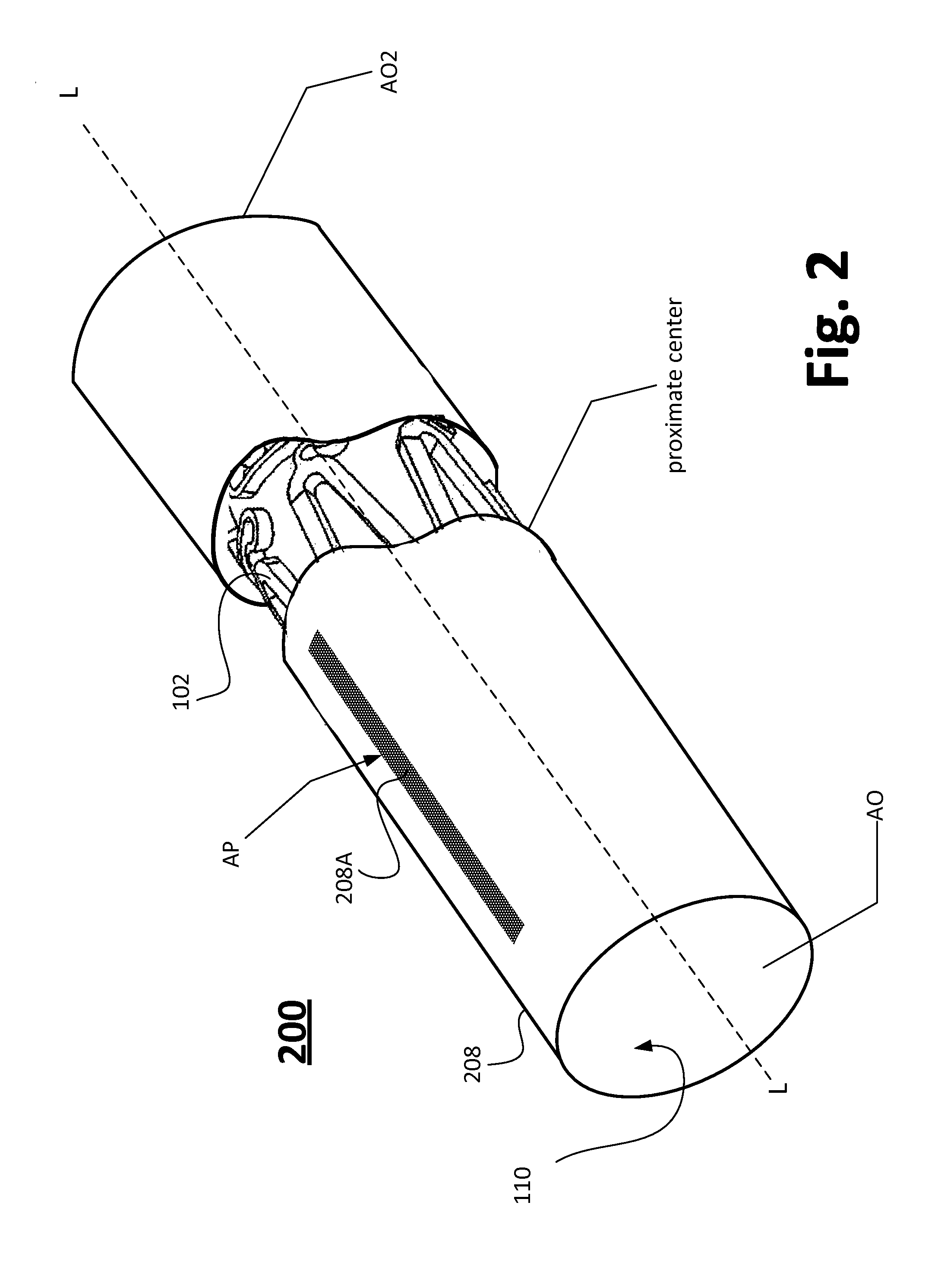 Targeted perforations in endovascular device