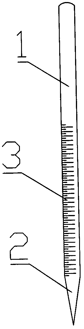 Needle body for treating orthopedic disorders