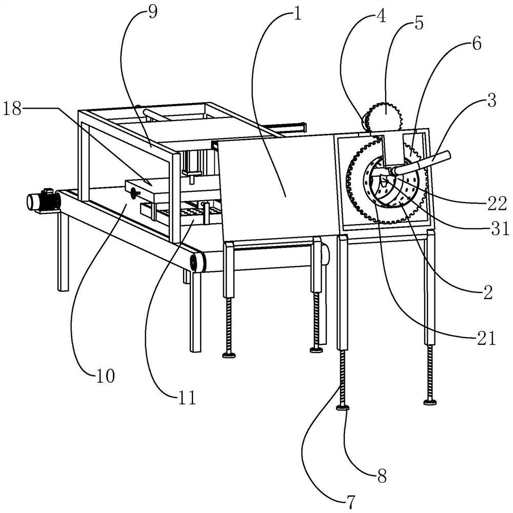 American ginseng processing equipment and processing technology thereof