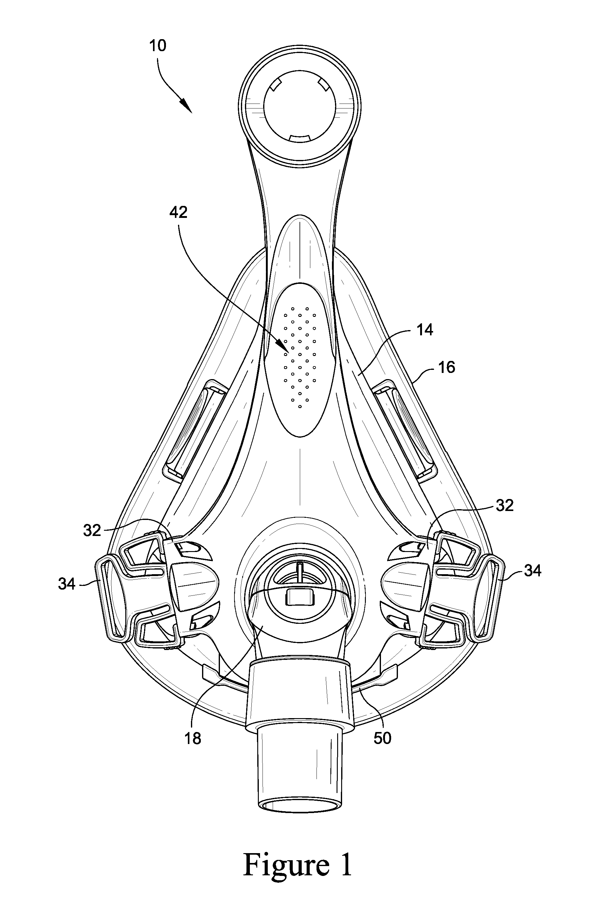 Supplemental gas delivery device for mask assembly