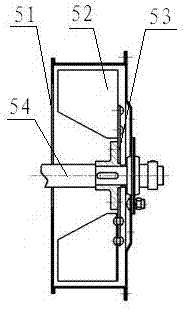 Cleaning system and combined grain harvester adopting same