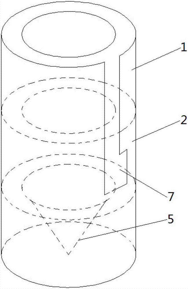 Acupuncture waste needles and moxa cone ashes separation device