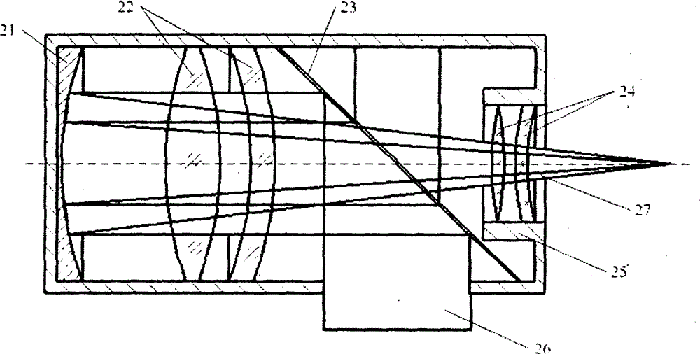 Orthogonal optical path two-dimensional micro-focus collimation and three-dimensional coordinate sensor