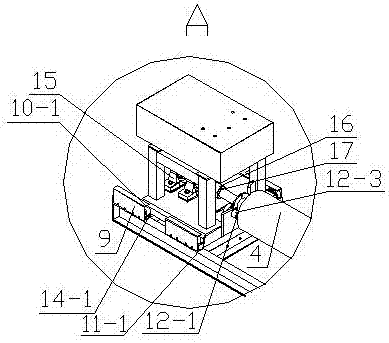 Refuse landfill film laying machine