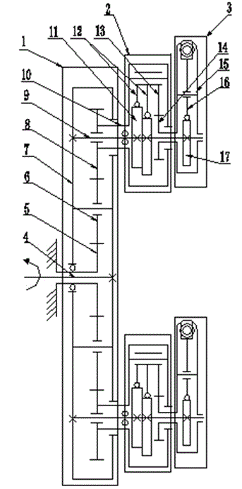 Conjugated cam and planetary gear train combined-type pot-grown rice seedling transplanting mechanism