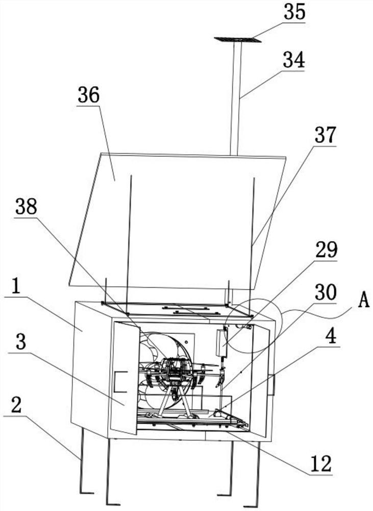 Unmanned aerial vehicle parking station