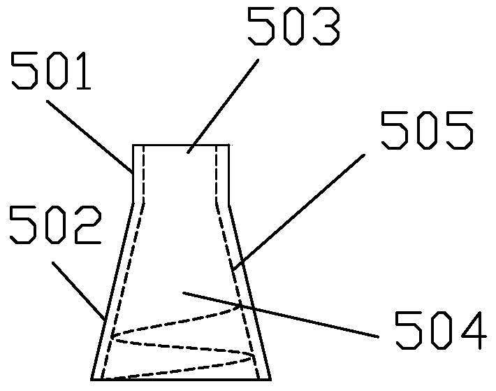 Water bladder irrigation drainage tube