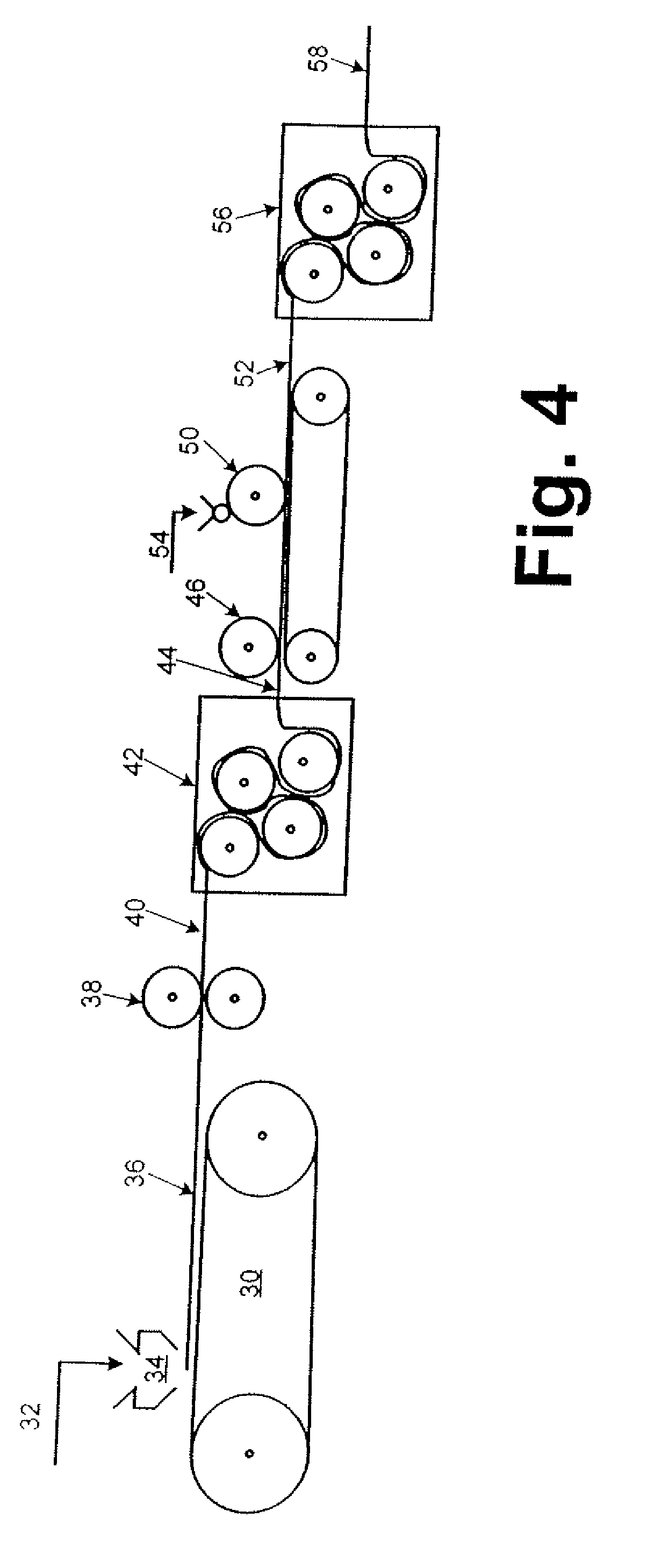 Paper articles exhibiting long term storageability and method for making same