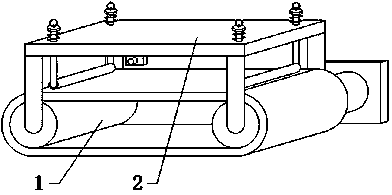 Thin film positioning device for thin film positioning measurement