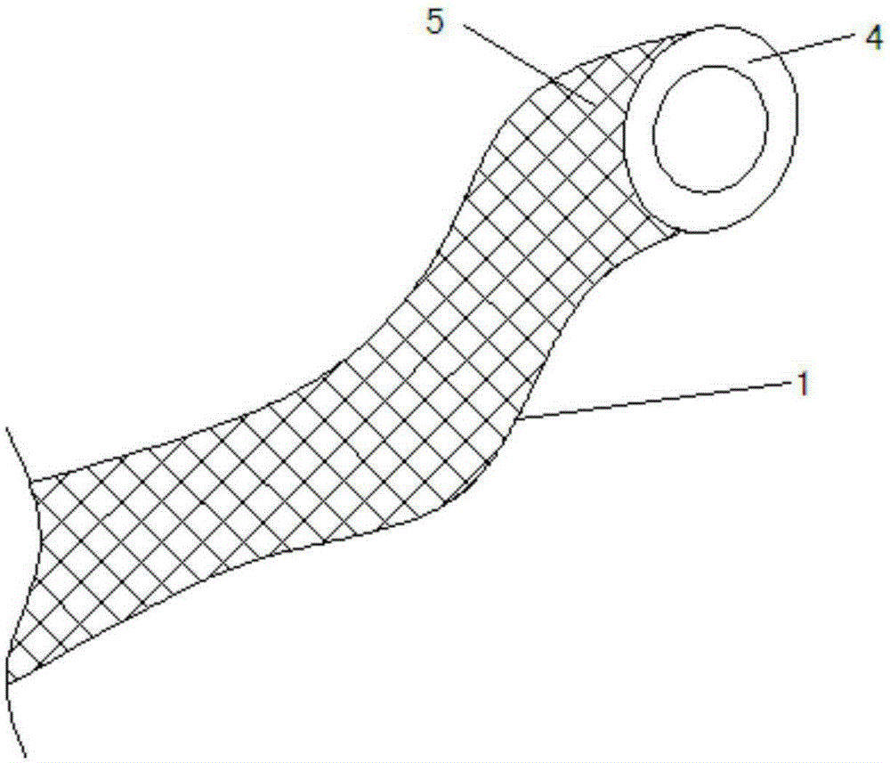 Long-neck gas fuel spray nozzle capable of being adjusted in multiple angles