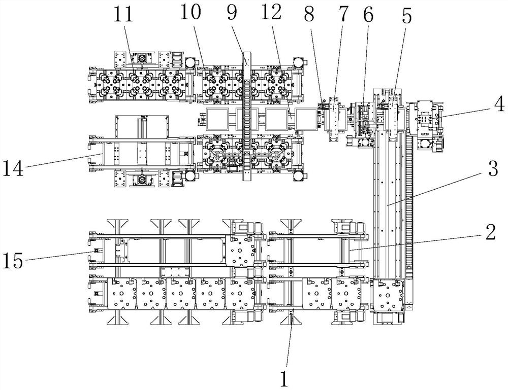 Solar silicon wafer reworking and inserting machine and implementation method thereof