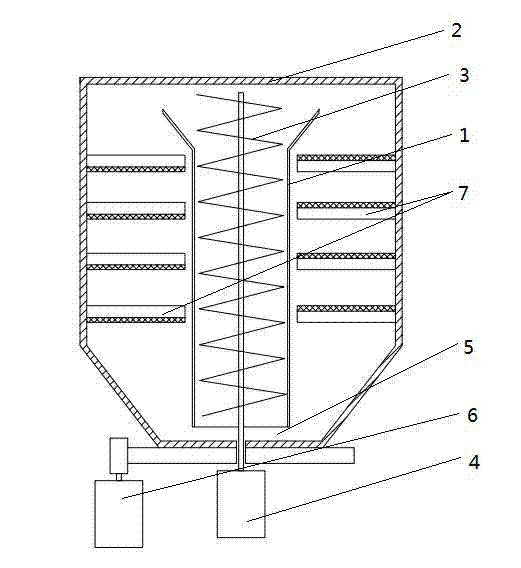 Uniform mixing and agitating device