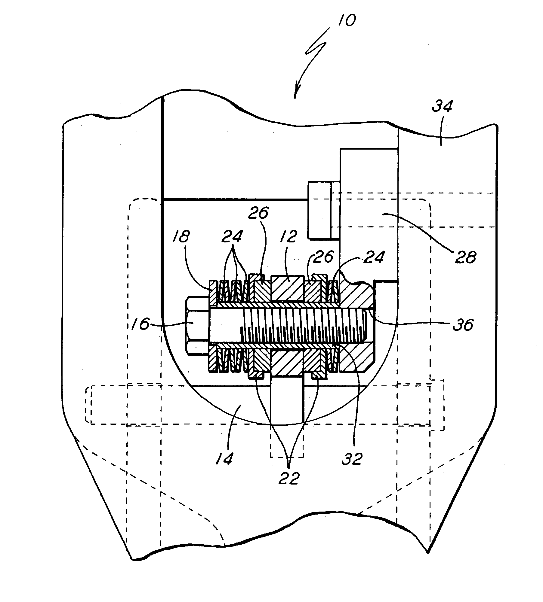 Brake head positioner