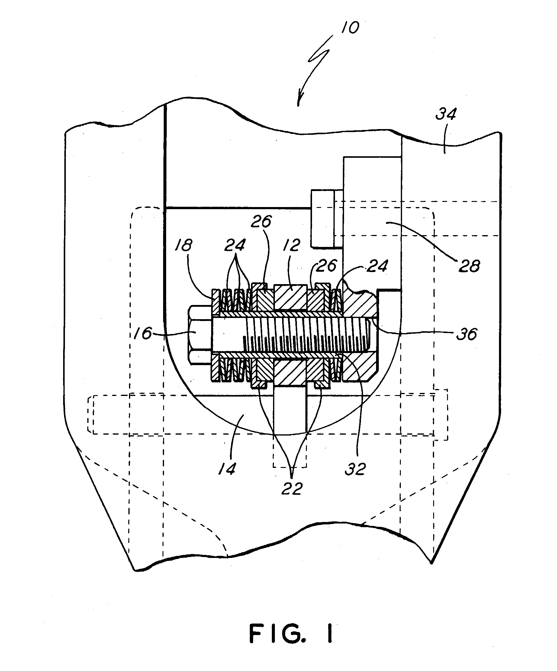 Brake head positioner