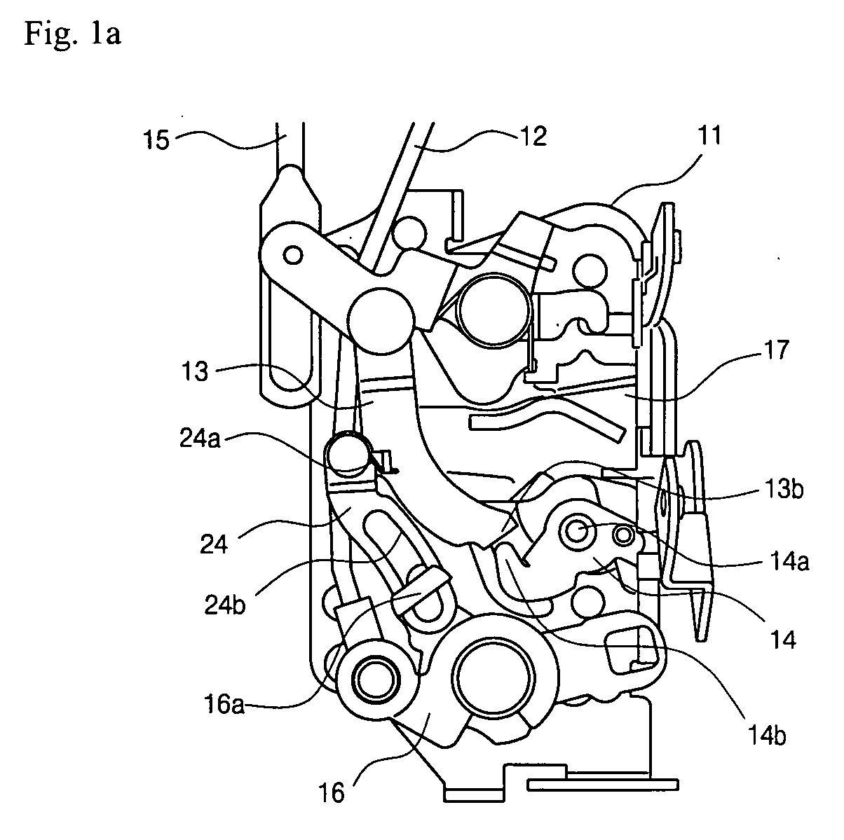 Jam-resistant door latch assembly for vehicles