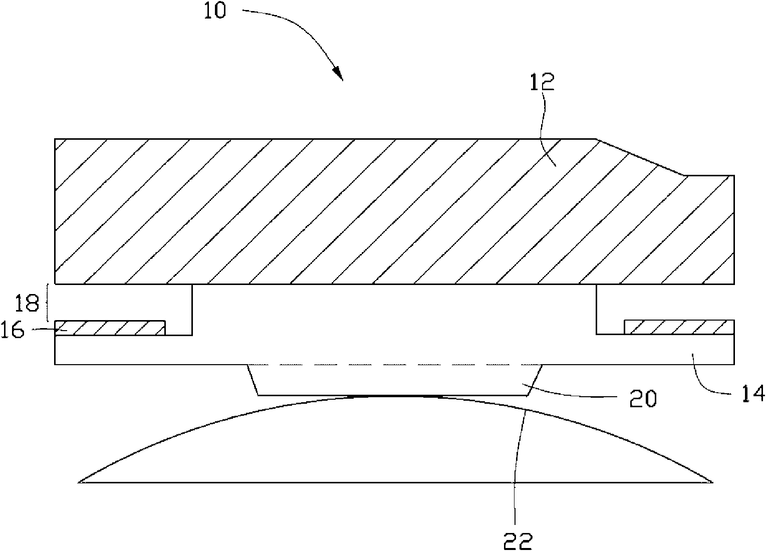 Key module and portable electronic device therewith