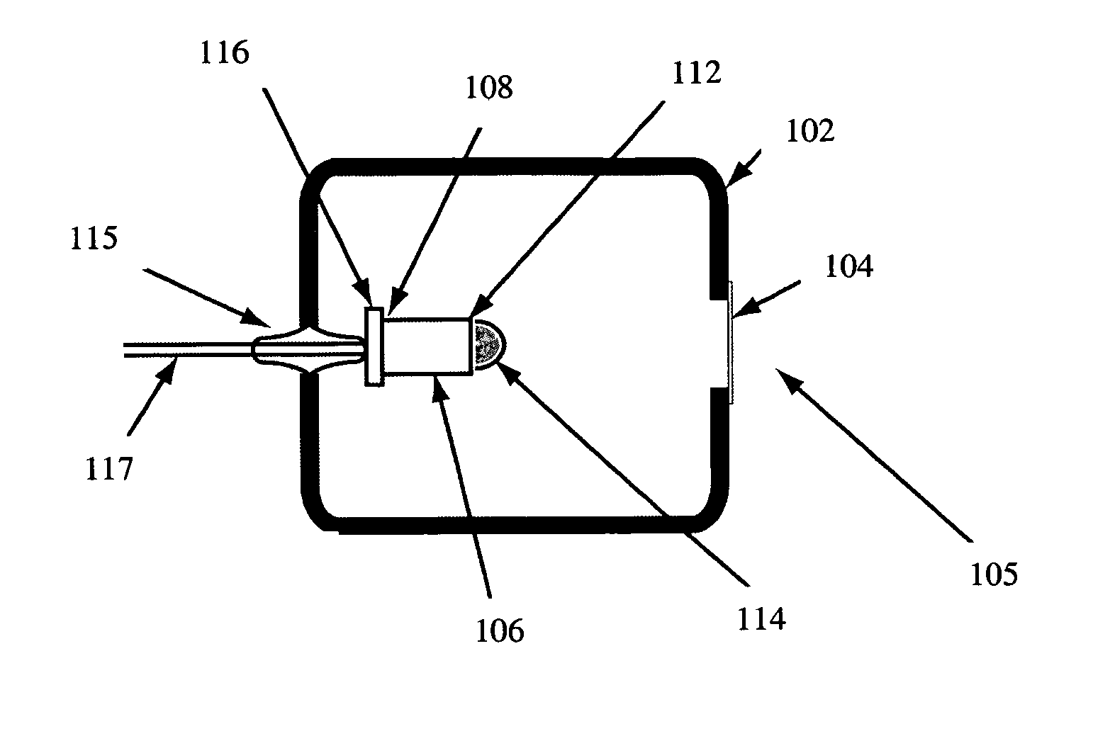 Compact pyroelectric sealed electron beam