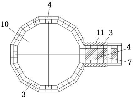 All-electric melting energy-saving melting furnace for borosilicate float glass production, use method and product