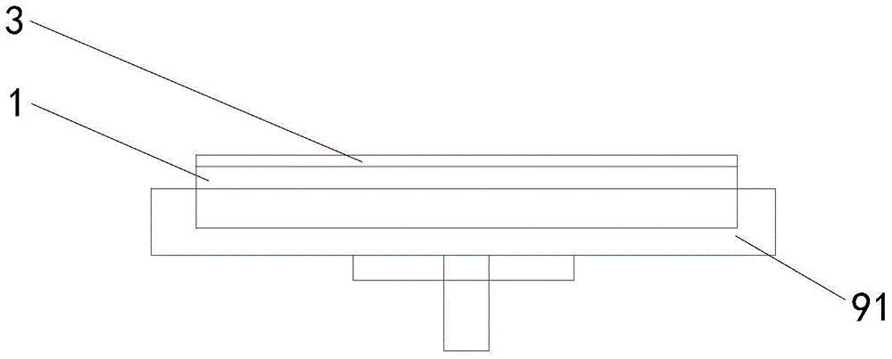 Manufacturing method for flexible display screen and preparing device for flexible display screen