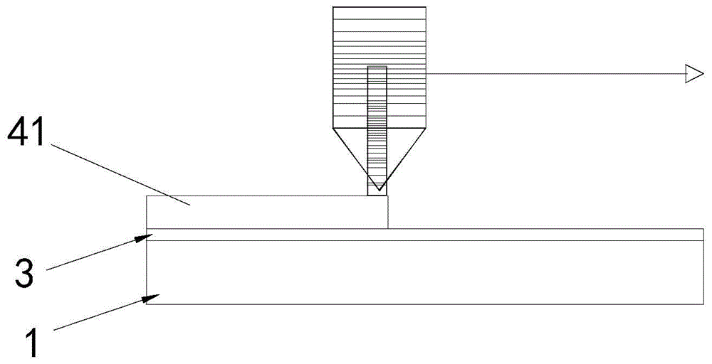 Manufacturing method for flexible display screen and preparing device for flexible display screen