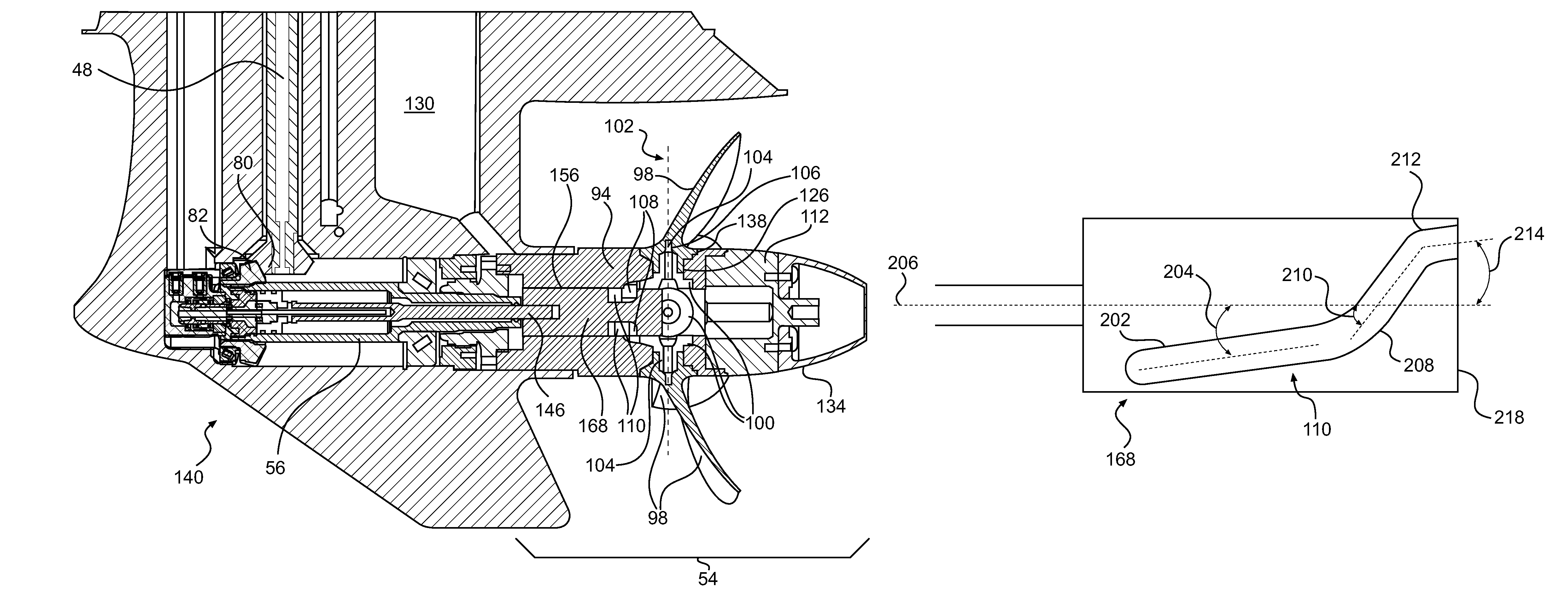 Variable pitch propeller