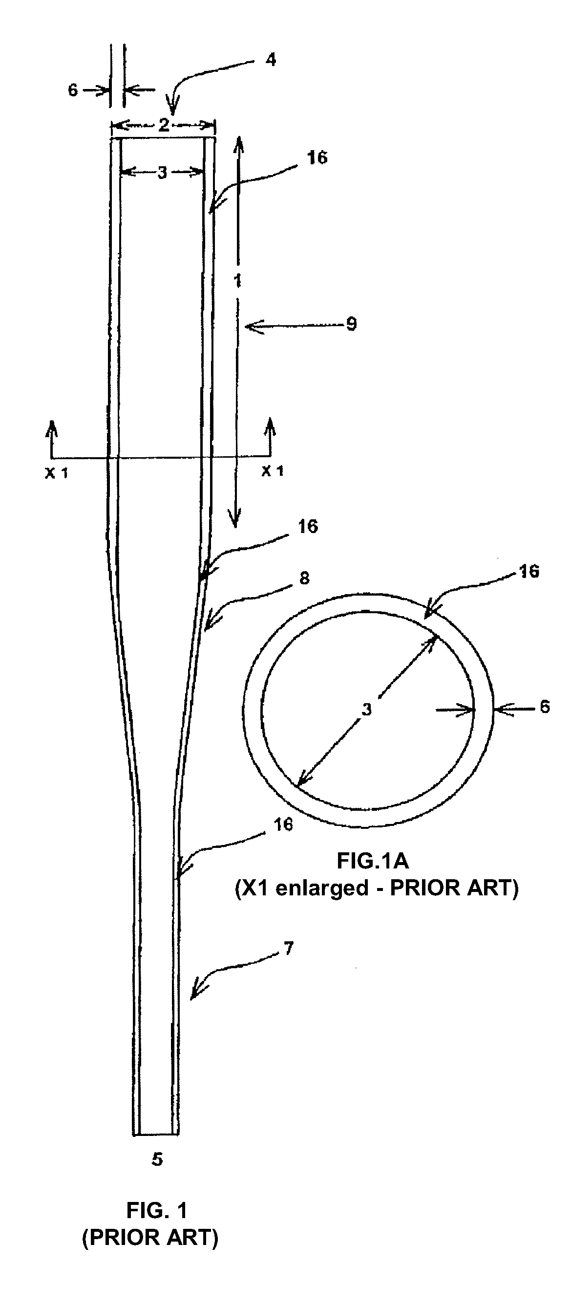 Tubular baseball bats with variable stiffened barrels