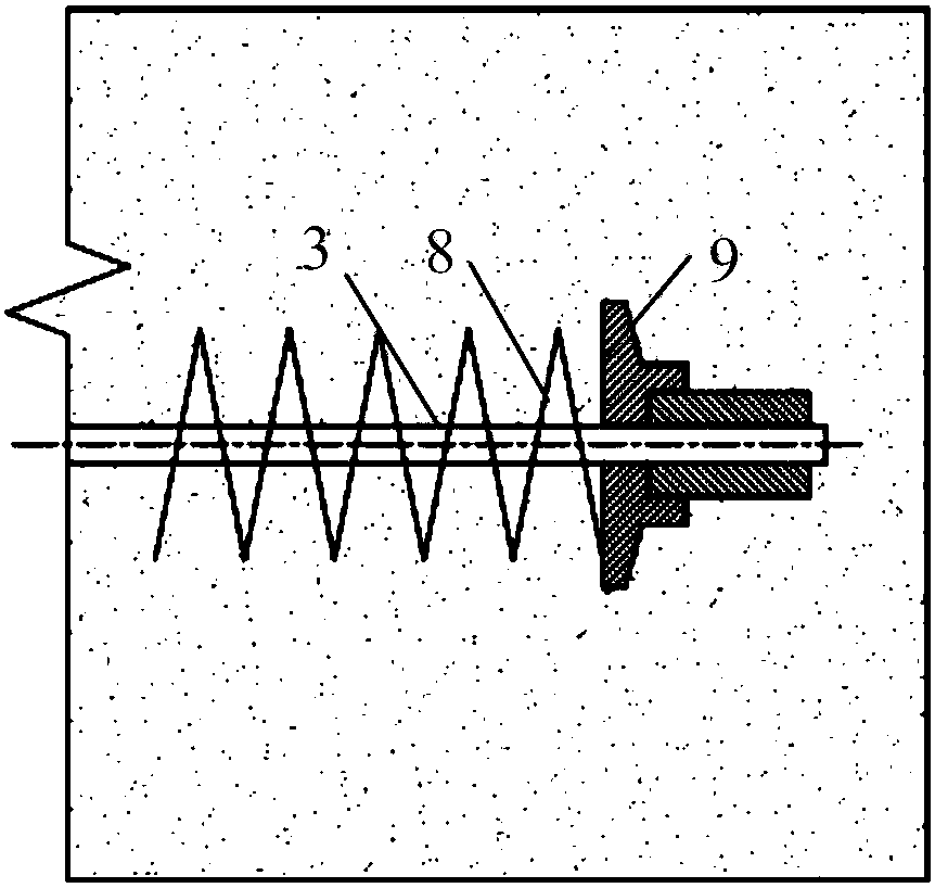 Tunnel pre-stressing forceinverted arch structure and construction method thereof