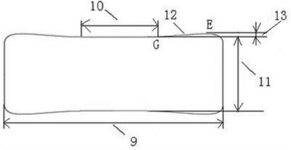 Supporting rolling post and method for correcting crankshaft journal cylindricity