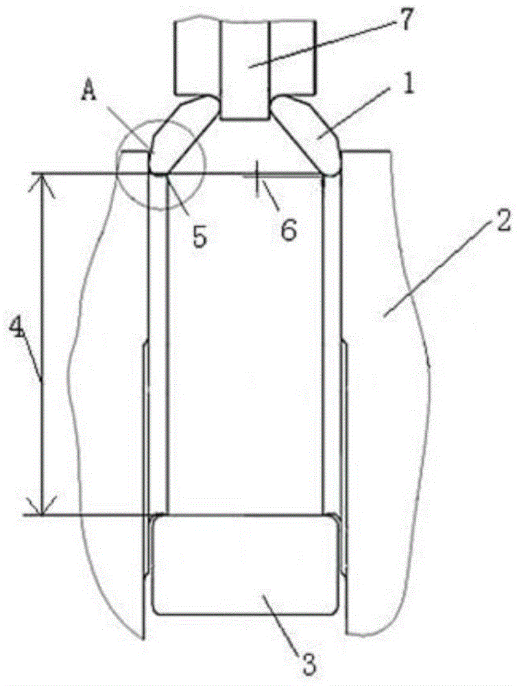 Supporting rolling post and method for correcting crankshaft journal cylindricity