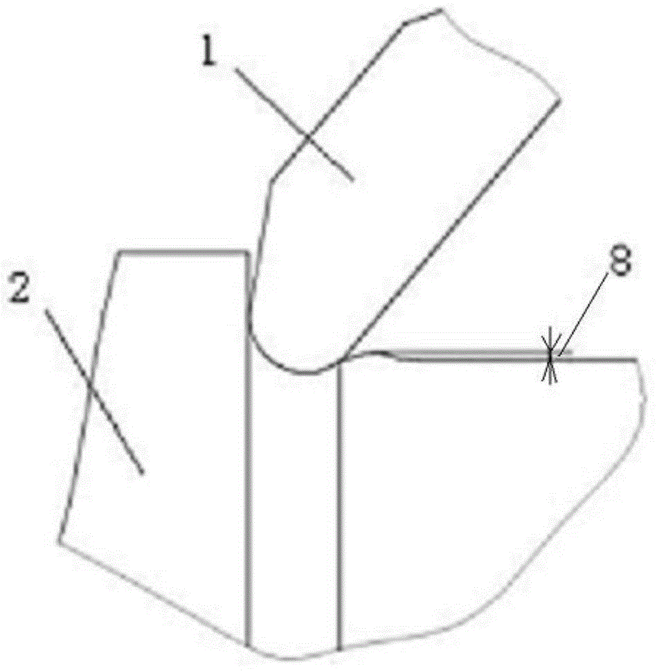 Supporting rolling post and method for correcting crankshaft journal cylindricity