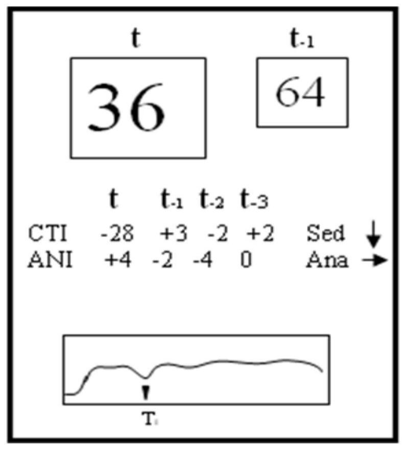 Anesthesia state monitoring method and device