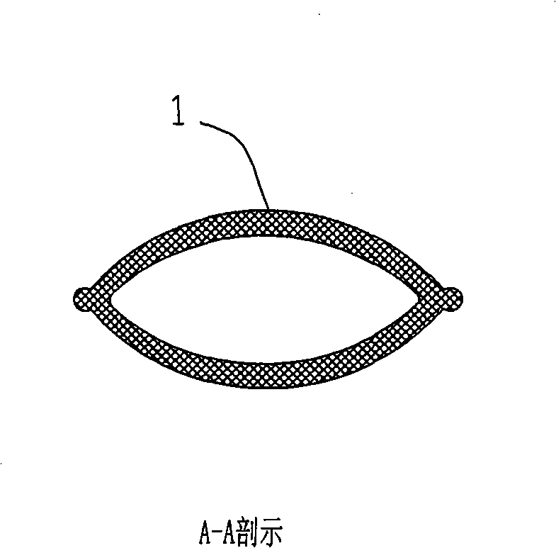 Smooth web and braiding method thereof