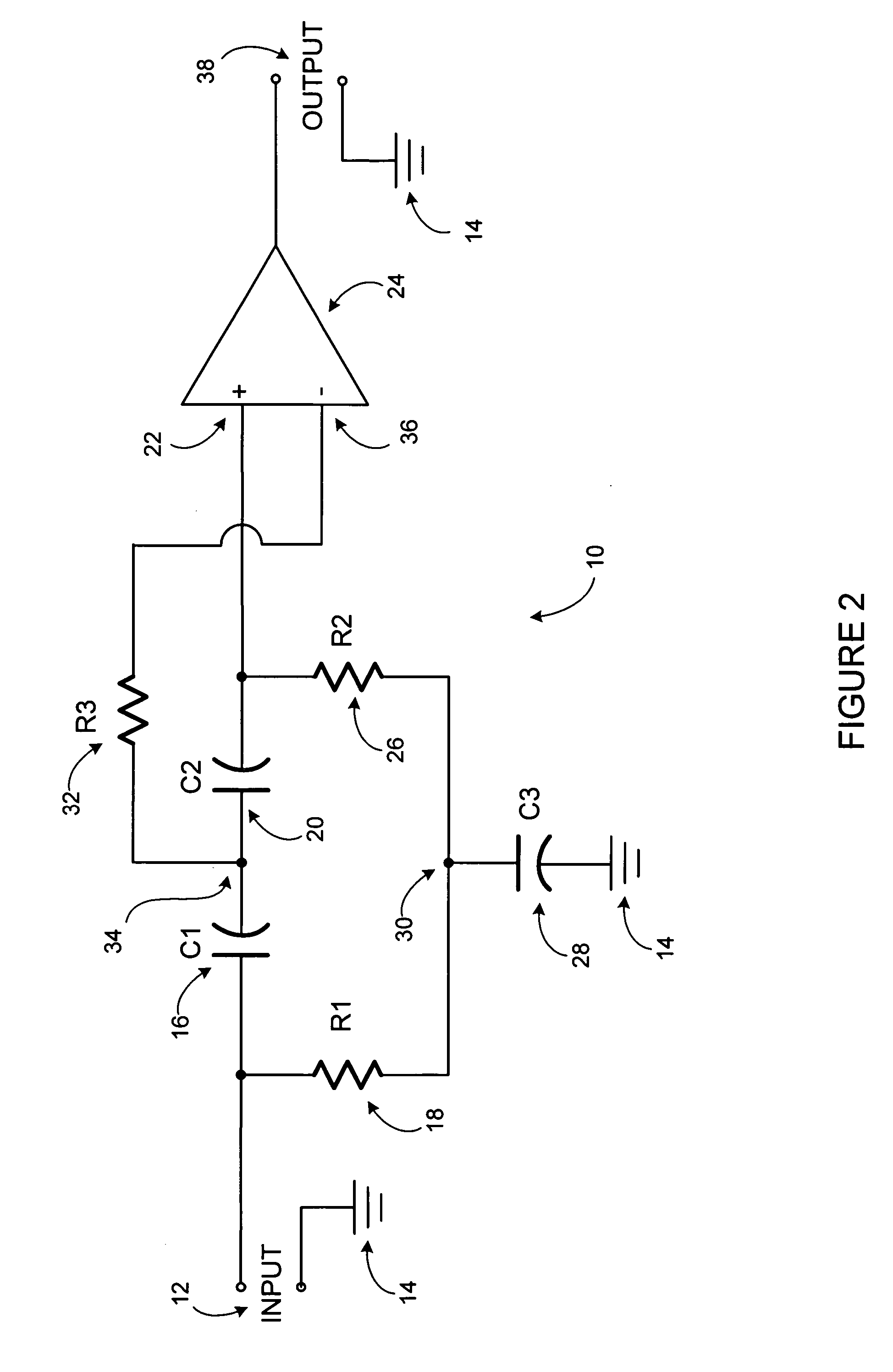 Cascading multi-band frequency notch filter