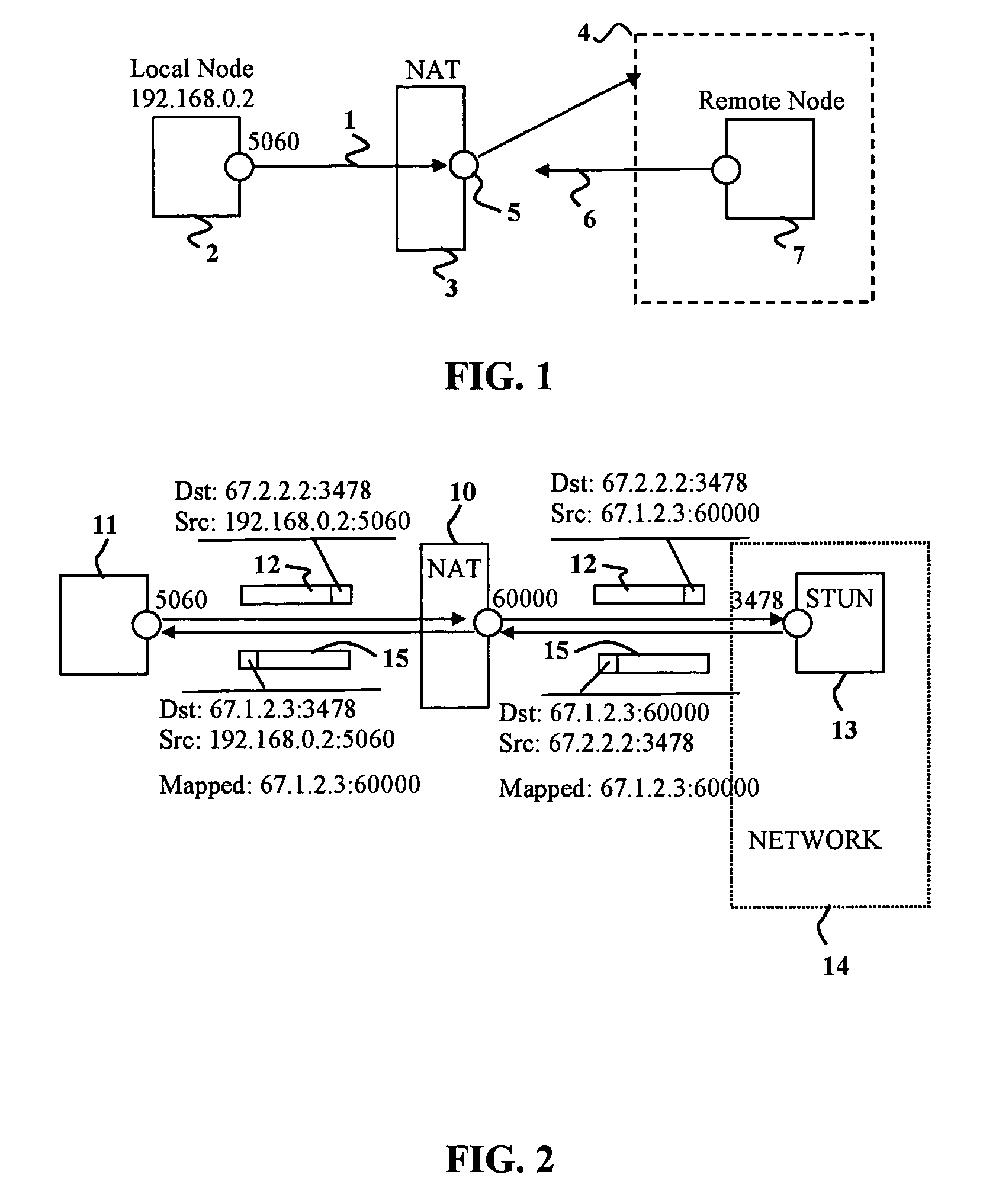 Peer-to-peer communication traversing symmetric network address translators