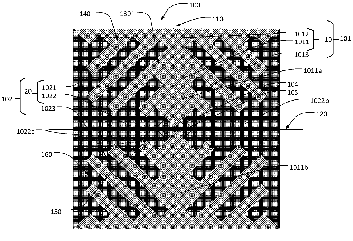 Touch electrode layer and touch display device