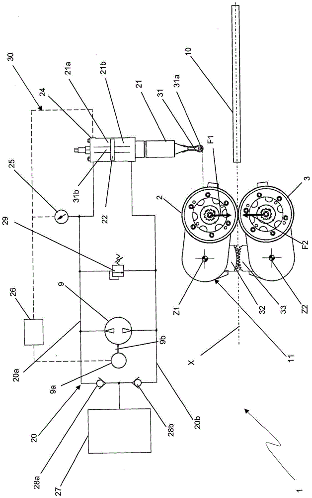 Pinch roll equipment