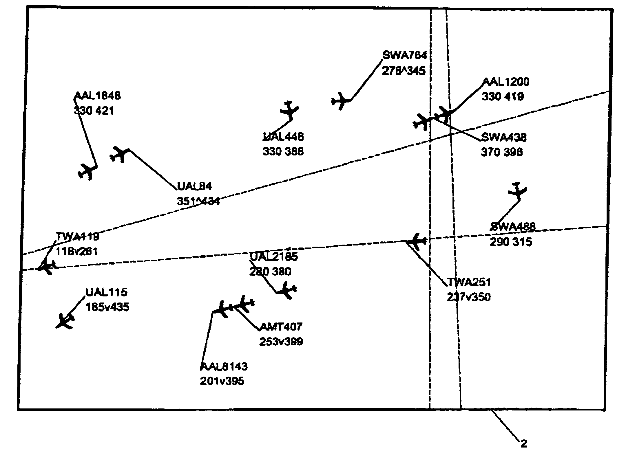 System and method for automatic placement of labels for interactive graphics applications