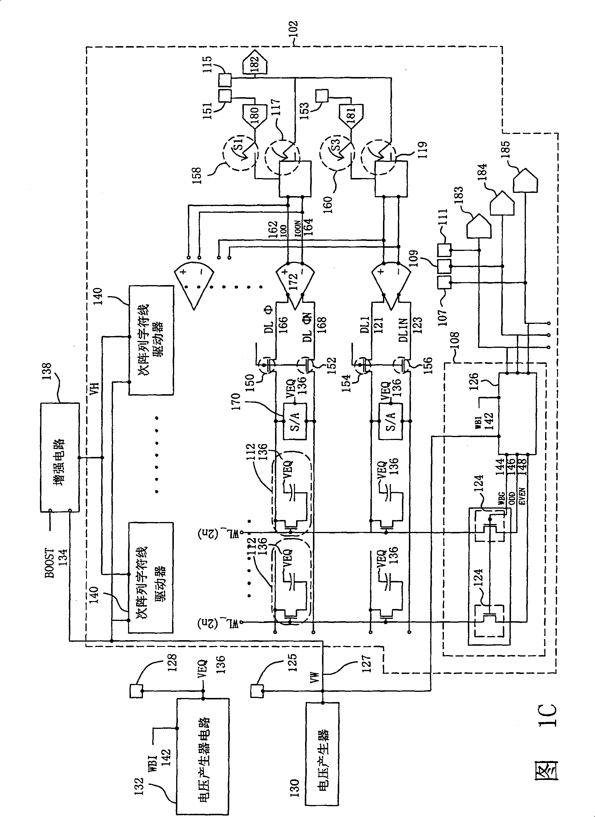 Memory device for pre-burning test and method therefor