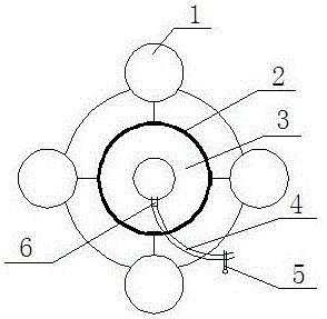 A rapid plugging air bag for underwater drilling and its plugging method