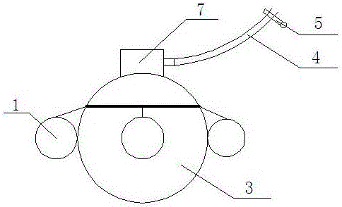 A rapid plugging air bag for underwater drilling and its plugging method