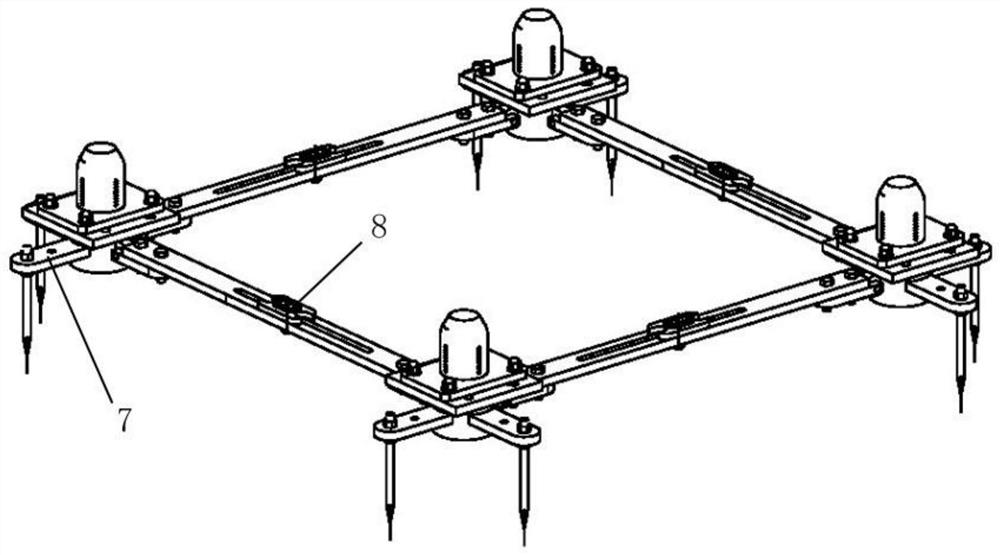 Embedded positioning tool for embedded part of fabricated building