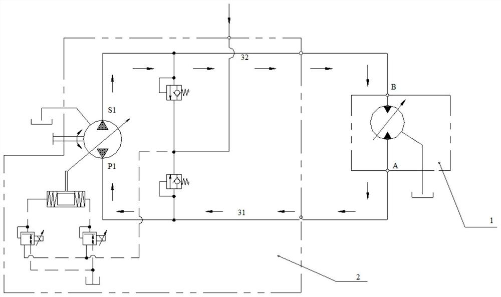 Closed system, hoisting equipment and crawler-type travelling equipment