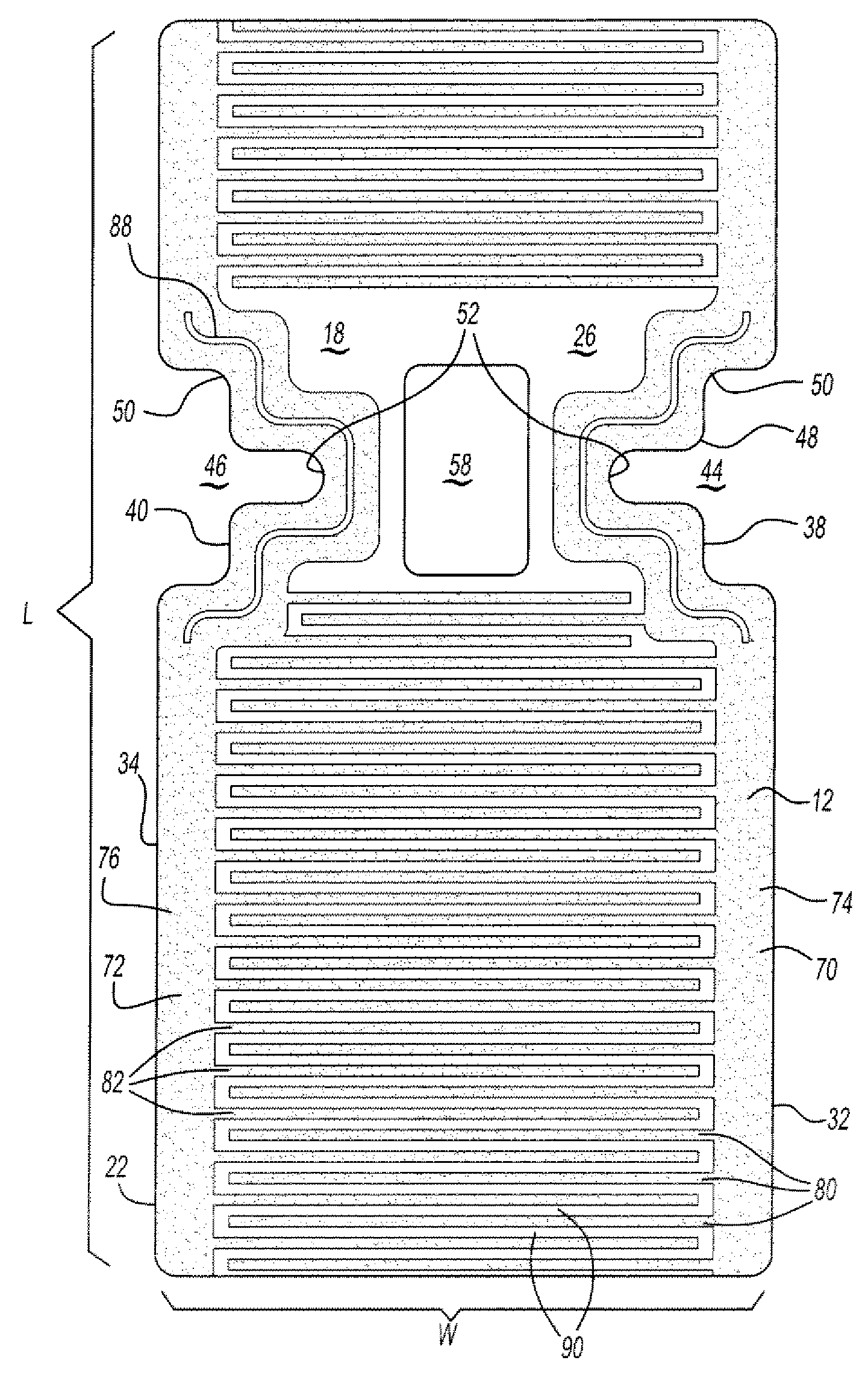 Heater for an automotive vehicle and method of forming same