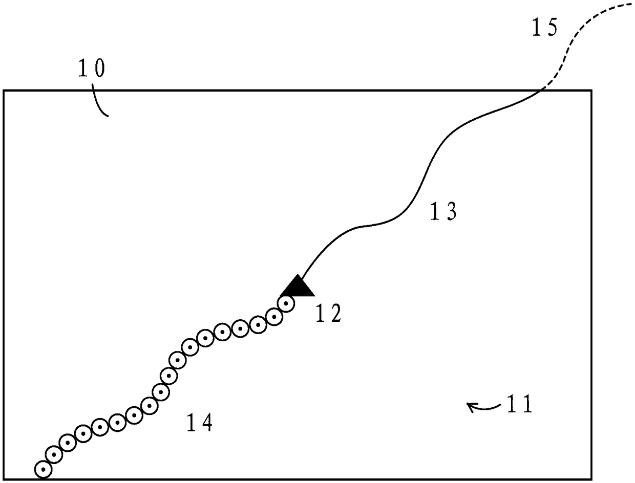 Representation of a travel route by means of a navigation system