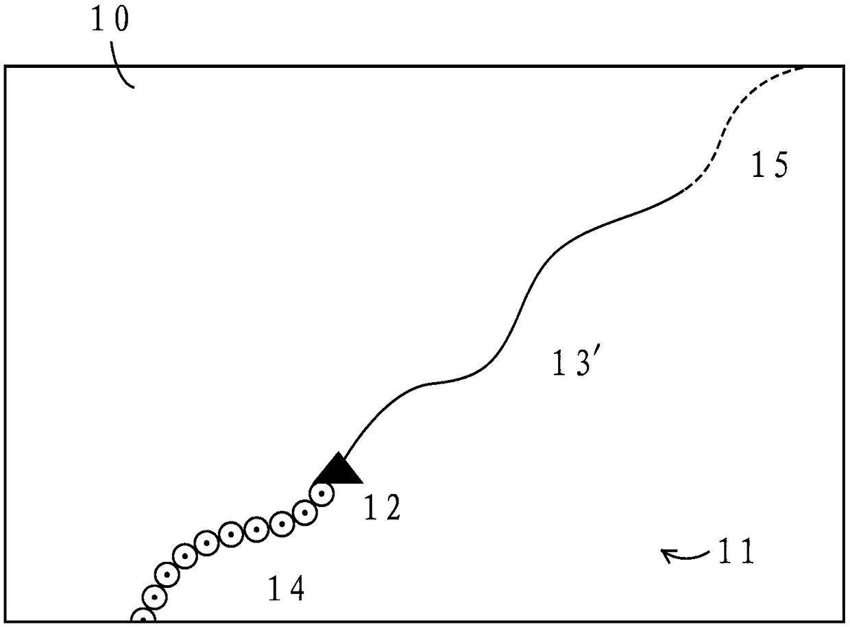 Representation of a travel route by means of a navigation system