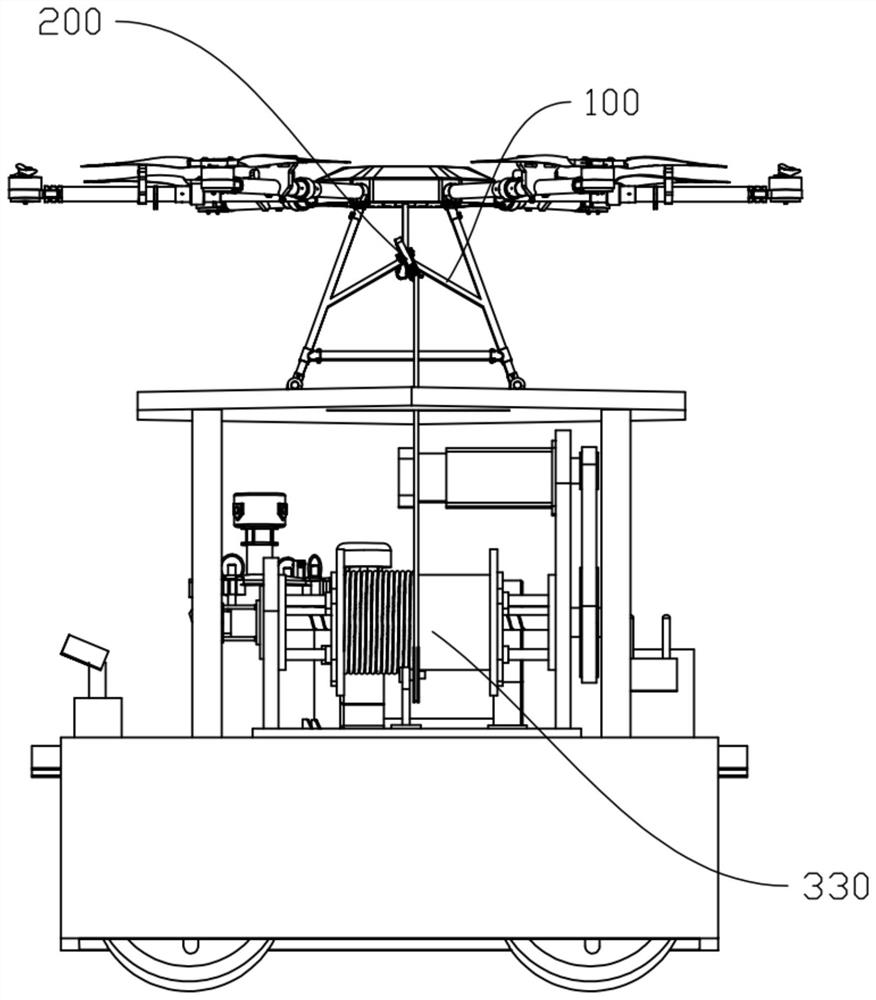 Unmanned aerial vehicle intelligent spraying system