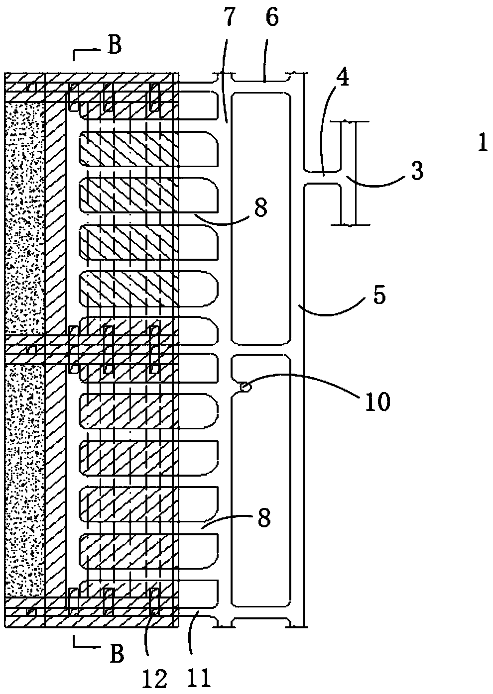 Sublevel open stoping backfilling mining method for gentle-dipping and medium-thickness ore body