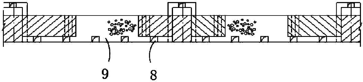 Sublevel open stoping backfilling mining method for gentle-dipping and medium-thickness ore body